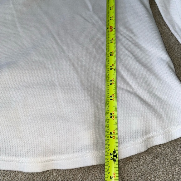 Lucky Brand Vintage Bohemian Long Sleeves T Shirt Embroidered‎ Large Thermal - Picture 8 of 15